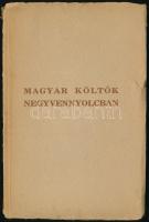 Rubinyi Mózes: Magyar költők negyvennyolcban. Negyvennyolcas forradalmi antológia. Szerk.: - -. Bp., 1948., Attika. Kiadói papírkötés, szakadt borítóval, sérült gerinccel.