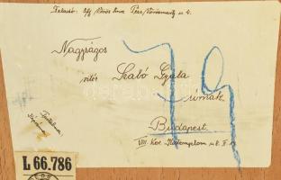 1928 Vitézi Rend avatási oklevél rajta Horthy Miklós kormányzó facsimile aláírásával rendkívül dekor...