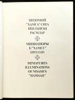 Miniatures illuminations of Nisami's "Hamsah". Tashkent, 1985. Üzbég, orosz, és angol...