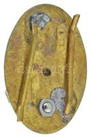 ~1970-1980. "Kiváló Hallgató - 2. osztály" rátétes, műgyantás bronz Magyar Néphadsereg sap...