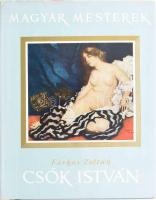 Farkas Zoltán: Csók István. (DEDIKÁLT). Magyar Mesterek sorozat. Bp., 1957, Képzőművészeti Alap. Első kiadás. Fekete-fehér és színes képekkel, Csók István munkáinak reprodukcióival illusztrálva. Kiadói félvászon-kötés, kissé sérült kiadói papír védőborítóban. A szerző által DEDIKÁLT példány.