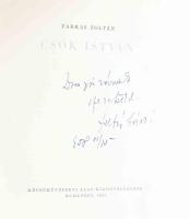 Farkas Zoltán: Csók István. (DEDIKÁLT). Magyar Mesterek sorozat. Bp., 1957, Képzőművészeti Alap. Els...