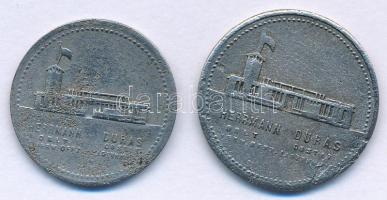 Ausztria / Mühling tiszti hadifogolytábor 1915. 2h Fe + 10h Fe T:VF
Austria / Mühling officer'...