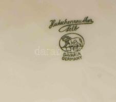 cca 1930, Bavaria art deco teakiöntő ezüstözött borítórésszel. Jelzett, kis kopással, 28x16 cm