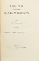 Rupp Jakab: Buda-Pest és környékének helyrajzi története. Bp., 1987, ÁKV. Reprint kiadás. Két kihajtható térkép-melléklettel. Kiadói kartonált papírkötés.