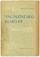 Prékopa András: Valószínűségelmélet műszaki alkalmazásokkal. Bp., 1982., Műszaki. Kiadói egészvászon-kötés, javított, szakadt foltos kiadói papír védőborítóban. Megjelent 2400 példányban.