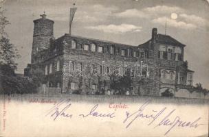 1898 Teplice castle at night (fa)