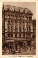 1928 Budapest VIII. Hotel National, Nemzeti szálloda, Dreher söröző. József körút 4. (EK)