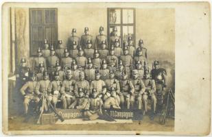 cca 1914-1918 Világháborús katonai csoportkép