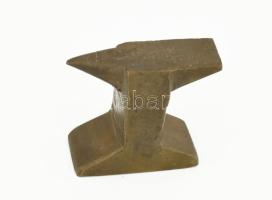 Bronz órás üllő, m: 6,5 cm