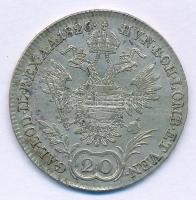 Ausztria 1826A 20kr Ag "I. Ferenc" T:VF patina, karc
Austria 1826A 20 Kreuzer Ag "Fr...