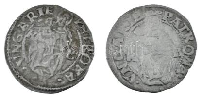 1530-1534K-B Denár Ag "I. Ferdinánd" (2xklf) (0,51g, 0,46g) T:XF-F patina Hungary 1530-153...
