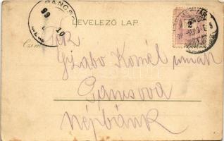 1899 (Vorläufer) Temesvár, Timisoara; Gyárváros, Andrássy út, villamos. Kiadja a Corvina könyvkeresk...