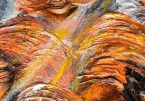 Károlyfi Zsófia: Macskanők. Akril, farost, jjl.: Károlyfi 2001. 50x40 cm, keretben, jó állapotú