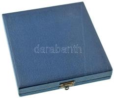 1966. "Kiváló Sportmunkáért - Vasas Turbo S.K. Elnöksége" fém plakett eredeti tokban (~118...