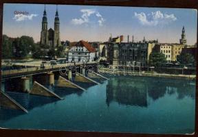 Opole with cathedral