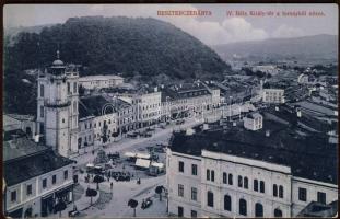 Besztercebánya with the shops of József Kohn, Ferenc Lőwy, Árpád Holesch