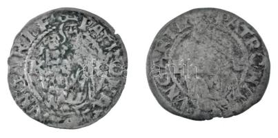 1550-1551K-B Denár Ag &quot;I. Ferdinánd&quot; (2xklf) (0,48g, 0,53g) T:XF,VF patina 1550-1551K-B Denar Ag &quot;Ferdinand I&quot; (2xdiff) (0,48g, 0,53g) C:XF,VF patina Huszár: 935., Unger II.: 745.a