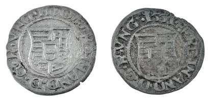 1550-1551K-B Denár Ag "I. Ferdinánd" (2xklf) (0,48g, 0,53g) T:XF,VF patina 1550-1551K-B De...