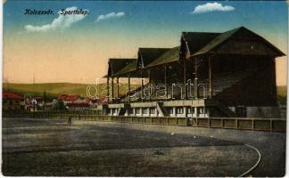 Kolozsvár, Cluj; Sporttelep, lóversenypálya / sport pavilion, horse race, racecourse (kis szakadás / small tear)