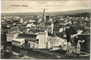 Kolozsvár, Cluj; látkép. Fuhrmann Miklós kiadása / general view