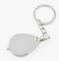 Nagyító, kulcstartó résszel, 10x nagyítás