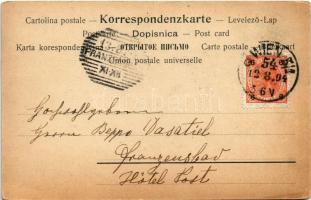 1904 K.u.k. Kriegsmarine SMS Sankt Georg . Kleinmayr & Bamberg Nr. 99. s: A. Kircher (EK)