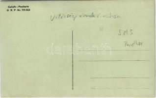 SMS Panther Osztrák-Magyar Haditengerészet Panther-osztályú torpedócirkáló fedélzete, tisztek és mat...