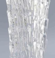 Oberglas üvegváza. Jelzés nélkül, hibátlan, m: 34,5 cm