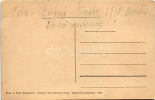 SMS Leopard, K.u.k. Kriegsmarine. Phot. A. Beer, F.W. Schrinner Pola 1916. (lyuk / hole)