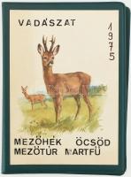 1975 Losonczi Pál (1919-2005) államfő őzvadászaton, 8 db fénykép, albumban, 10×15 cm