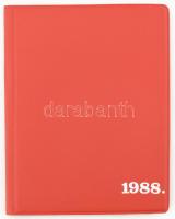 1988 Losonczi Pál (1919-2005) államfő őzvadászaton, 10 db fénykép, albumban, 10×15 cm