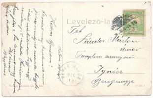 Szatmárnémeti, Szatmár, Satu Mare; Deák tér, üzletek. Hollósi felvétele Cs. B. Sz. (W.L.?) / square,...