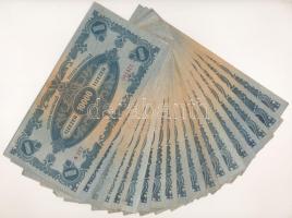 1946. 10.000MP (19x) mind különféle sorozatszámokkal "A 006 - A 167" T:XF-F