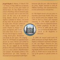 2009. 5Ft-200Ft "Haydn" (6xklf) forgalmi sor + "Joseph Haydn" Ag emlékérem (12g/...