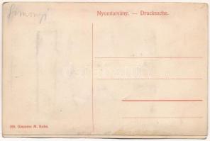 Fiume & Abbazia, Rijeka & Opatija; Leporellocard with 10 images. Giacomo M. Kohn (fl)