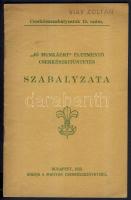 1939 A Jó munkért cserkészkitüntetés szabályzata, Magyar Cserkésszövetség kiadása