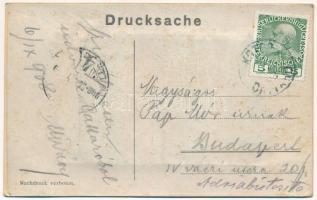 1908 K.u.K. Kriegsmarine SMS Sankt Georg. Leporellocard with 10 images: SMS Zenta, SMS Szigetvár, SM...