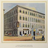 1972 Pest Buda anno 1838. 13 metszet reprodukciót tartalmazó mappa, kísérő füzettel, komplett!