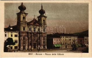 Gorizia, Görz, Gorica; Piazza della Vittoria / square, church (EK)