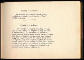 1935 Családi emlékkönyv, "Emlékül Klárikánknak szeretettel Apa, Anya, 1935. április hó", b...