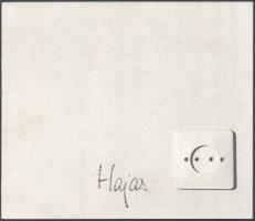 Hajas Tibor (1946-1980) képzőművész, performer katalógus gyűjtemény, 3 db: 

Hajas Tibor 1946-1980...