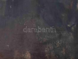 Angyalföldi Szabó Zoltán (1929-2014): Csendélet festőecsetekkel, 1970-es évek. Pasztell, papír, jele...