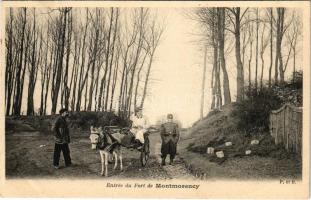 Montmorency, Entrée du Fort de Montmorency / French military (EK)