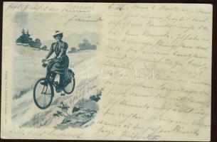 1898 Bicycle lady s: Hildenbrand (EB)
