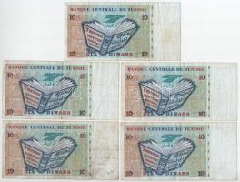 Tunézia 1994. 10D (9x) T:F,VG
Tunisia 1994. 10 Dinars (9x) C:F,VG
Krause 87