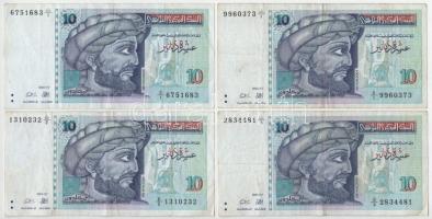 Tunézia 1994. 10D (9x) T:F,VG
Tunisia 1994. 10 Dinars (9x) C:F,VG
Krause 87