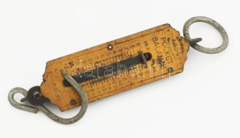 Német függőmérleg, kopással, m: 15 cm