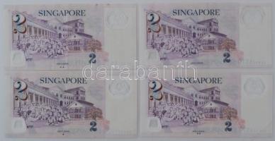 Szingapúr DN (2006-2015) 2$ (4x) T:F Singapore ND (2006-2015) 2 Dollars (4x) C:F