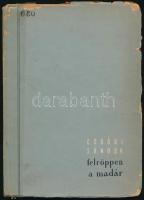 Csoóri Sándor: Felröppen a madár. I. kötet. I. kiadás. 1954, Szépirodalmi. Kiadói papírkötés, gerinc...